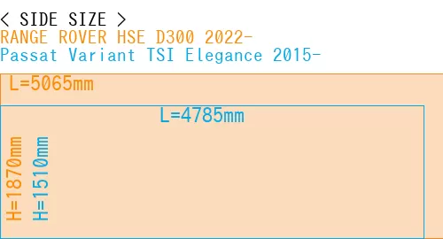 #RANGE ROVER HSE D300 2022- + Passat Variant TSI Elegance 2015-